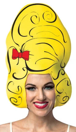 60's Comic Beehive Foam Wig