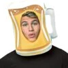 Beer Mug Open Face Mask/Hat