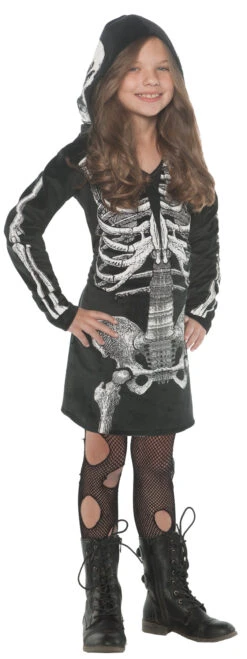 Girl's Bones Dress Costume
