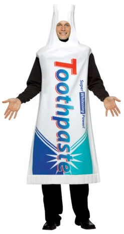 Tooth Paste Adult Costume