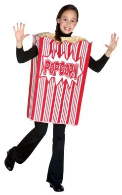 Movie Night Popcorn Child Costume,