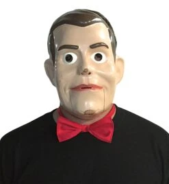 Goosebumps, Slappy Adult Half Mask And Bowtie