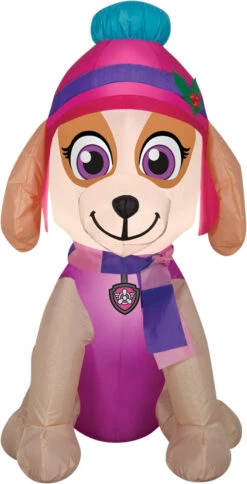 PAW Patrol - Skye In Winter Outfit 3ft Airblown Christmas Yard Decor