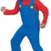 Disguise Super Mario Brothers Men's Mario Classic Adult & Teen Costume