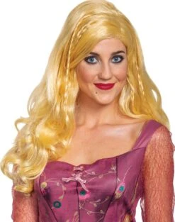 Disguise Hocus Pocus Sarah Deluxe Adult Women's Wig