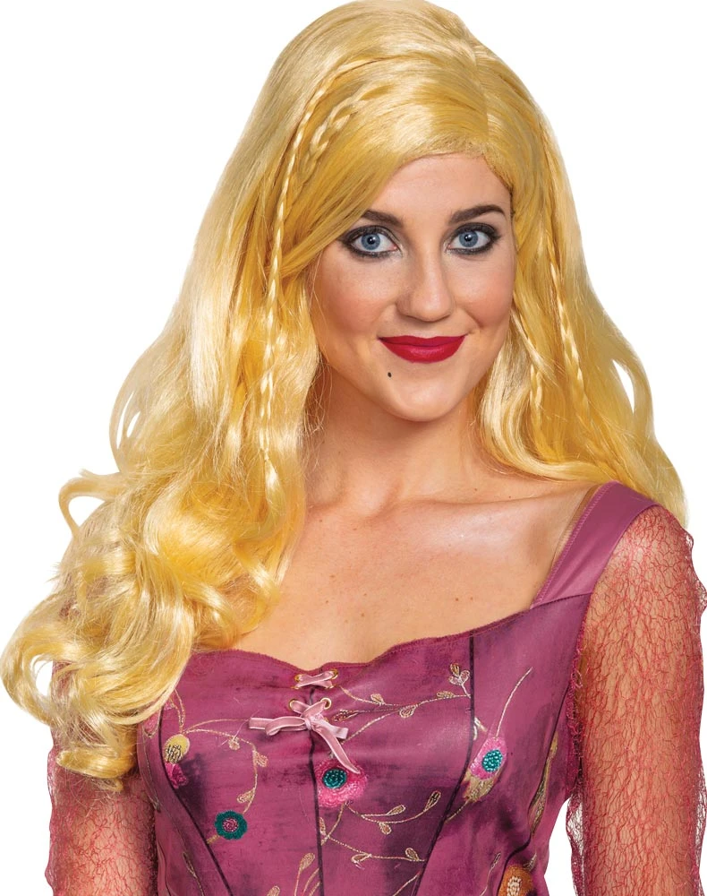 Disguise Hocus Pocus Sarah Deluxe Adult Women's Wig 1 Disguise Hocus Pocus Sarah Deluxe Adult Women's Wig