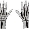 Skeleton Large Ad Gloves White