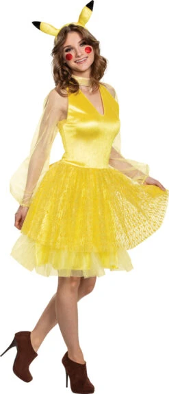 Disguise Pokemon Adult Women's Pikachu Deluxe Costume