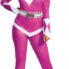 Disguise Power Rangers Mighty Morphin Women's Pink Ranger Deluxe Costume