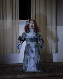 36" Vintage Doll Animated Prop