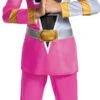 Disguise Girl's Pink Ranger Dino Fury Deluxe Costume