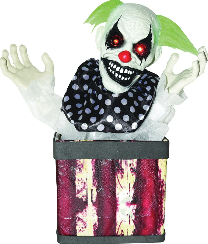Sunstar Horror Animated Horror Clown In Box 1 Sunstar Horror Animated Horror Clown In Box