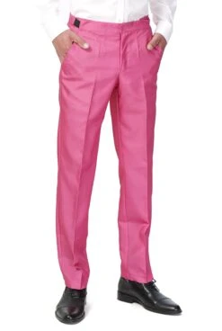 Solid Bright Pink Men's Suit -Family Halloween Store Sales Store OBAS 0006 SolidPink studio c