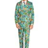 Retro Psychedelic 90’s Funky Patterned Men's Suit
