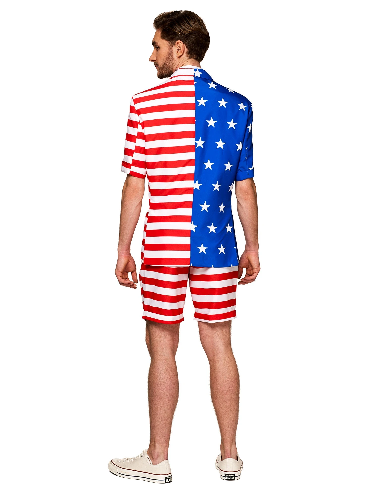 Summer Short's USA Flag Men's Suit 2 Summer Short's USA Flag Men's Suit - Image 2