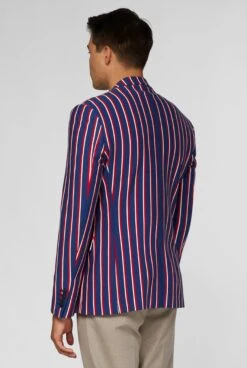 Supportswear - Cheer Stripes - Cobalt Blue -Family Halloween Store Sales Store ODJM 0004 blazer deluxe supportswear cheer stripe 3