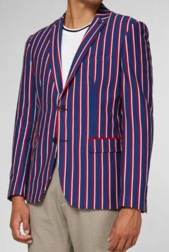 Supportswear - Cheer Stripes - Cobalt Blue -Family Halloween Store Sales Store ODJM 0004 blazer deluxe supportswear cheer stripe 5