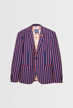 Supportswear - Cheer Stripes - Cobalt Blue -Family Halloween Store Sales Store ODJM 0004 blazer deluxe supportswear cheer stripe 8
