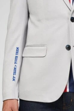 Supportswear Sports Jersey Soft Grey Blazer -Family Halloween Store Sales Store ODJM 0006 blazer deluxe supportswear jersey 6