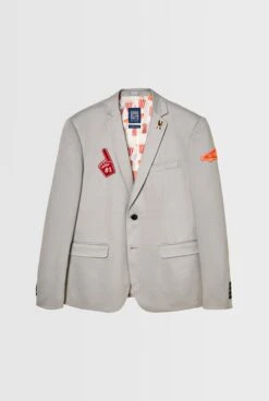 Supportswear Sports Jersey Soft Grey Blazer -Family Halloween Store Sales Store ODJM 0006 blazer deluxe supportswear jersey 8