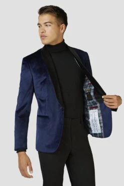 Dinner Jacket - Deep Blue -Family Halloween Store Sales Store ODJM 0018 EU48 F3