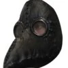 Plague Doctor Black Latex Mask