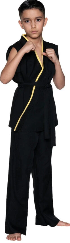 Child Sensei Martial Arts Costume, Black