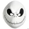 Disguise Adult The Nightmare Before Christmas Jack Vacuform Mask Costume Accessory