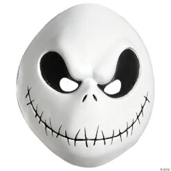 Disguise Adult The Nightmare Before Christmas Jack Vacuform Mask Costume Accessory
