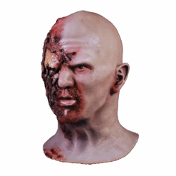 TRICK OR TREAT STUDIOS Dawn Of The Dead, Licensed Airport Zombie Mask 4 TRICK OR TREAT STUDIOS Dawn Of The Dead, Licensed Airport Zombie Mask -Family Halloween Store Sales Store dawnofthedead airportzombie left