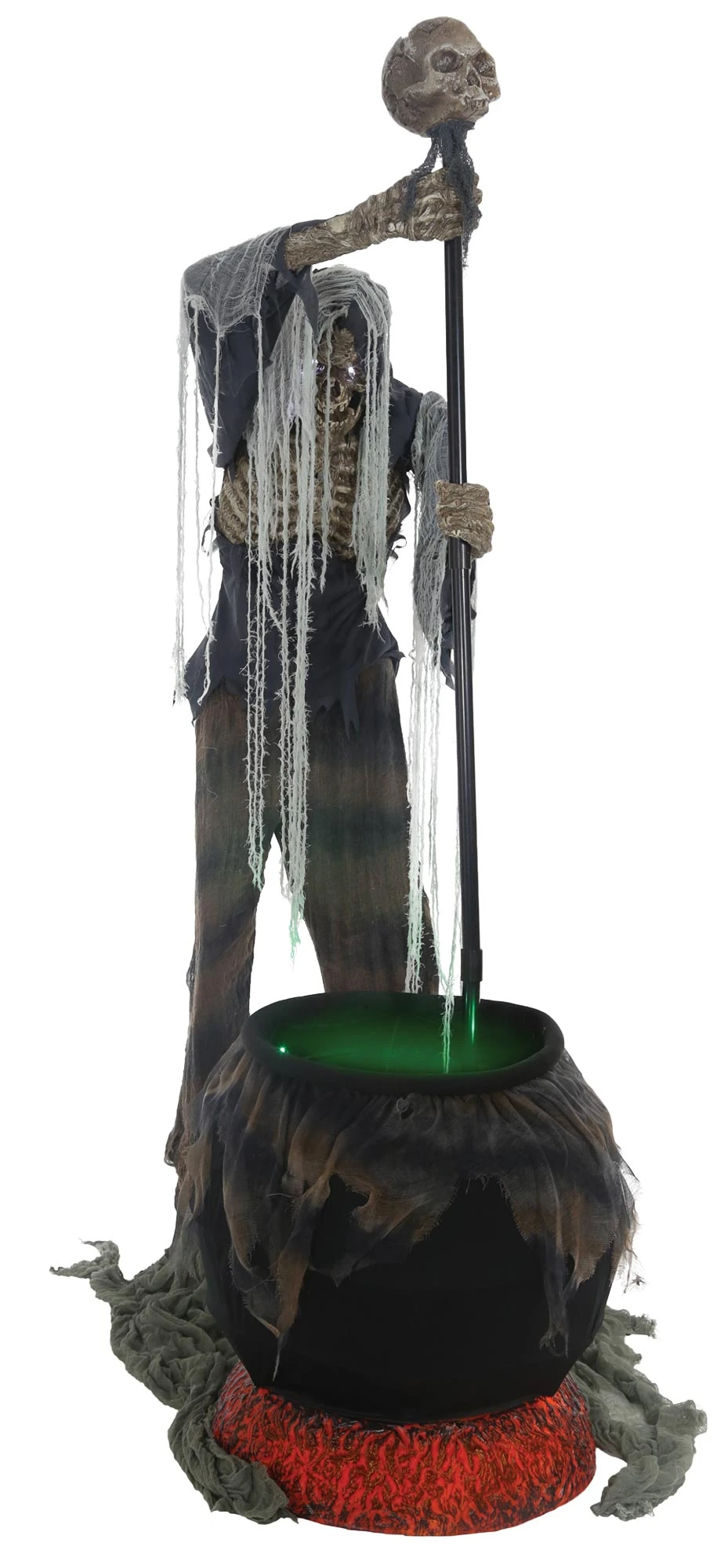 Animated Cauldron Creeper Prop 6 Foot 2 Animated Cauldron Creeper Prop 6 Foot - Image 2