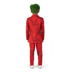 Batman, Scarlet Joker Boys Officially Licensed Suit -Family Halloween Store Sales Store obbo 1015 scarlet joker studio 04