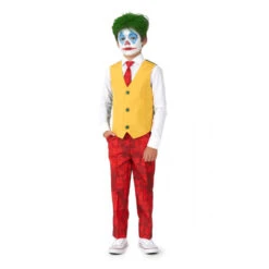 Batman, Scarlet Joker Boys Officially Licensed Suit -Family Halloween Store Sales Store obbo 1015 scarlet joker studio 05