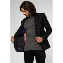 Outer Space - Galaxy Map - Black 9 Outer Space - Galaxy Map - Black -Family Halloween Store Sales Store odjm 0010 blazer deluxe outerspace galaxy map 2 s9ztwzea7gdl0e6b