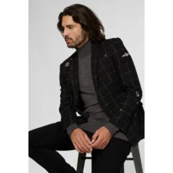 Outer Space - Galaxy Map - Black