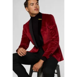 Dinner Jacket - Burgundy