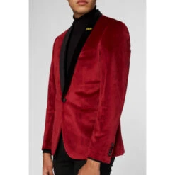 Dinner Jacket - Burgundy -Family Halloween Store Sales Store odjm 0012 blazer deluxe xmas dinner 5 l9qgjkpypo0jpzzl
