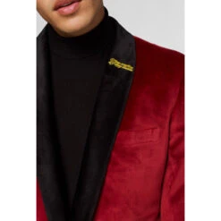 Dinner Jacket - Burgundy -Family Halloween Store Sales Store odjm 0012 blazer deluxe xmas dinner 6 bbvp0uhmgqgzklv7
