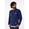 X-Mas Icons - Navy Mens Christmas Sweater