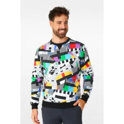 Opposuits Testival, Retro 90s Mens Sweater
