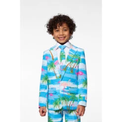 Opposuits Flaminguy Boy's Flamingo Patterned Suit