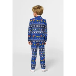 Opposuits Super Mario Merry Mario Officially Licensed Super Mario Boy's Christmas Suit -Family Halloween Store Sales Store osbo 0020 merry mario gb 04 2 2zsgogpxdeigvww3