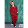 Opposuits The Lumberjack, Boy's Red Plaid Suit