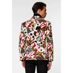 Opposuits King Of Clubs Men's Casino Blazer Jacket -Family Halloween Store Sales Store osjm 5000 playing cards poker blazer king of clubs 4 2qbl240owfvkblyf