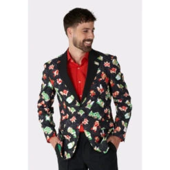 Opposuits Super Mario Bros Officially Licensed Mens Blazer