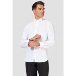 Opposuits White Knight Long Sleeved Men's Shirt