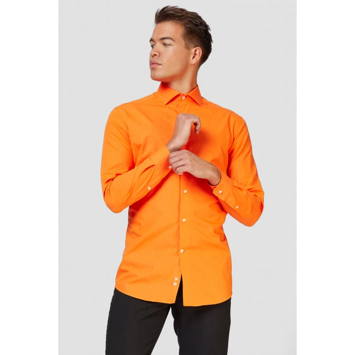 Opposuits The Orange Long Sleeved Men's Orange Shirt 1 Opposuits The Orange Long Sleeved Men's Orange Shirt