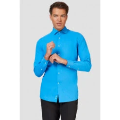 Opposuits Blue Steel Long Sleeved Men's Shirt