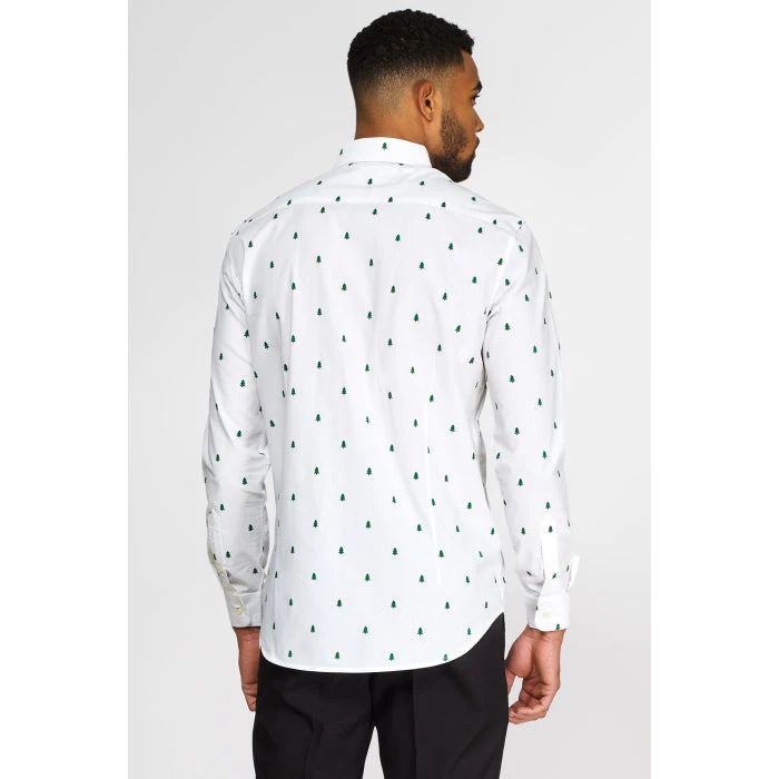 Opposuits Christmas Trees Long Sleeved Men's Shirt 2 Opposuits Christmas Trees Long Sleeved Men's Shirt - Image 2