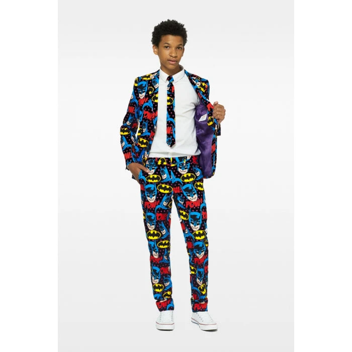 Opposuits The Dark Knight Offically Licensed Batman Teen Boys Suit 2 Opposuits The Dark Knight Offically Licensed Batman Teen Boys Suit - Image 2